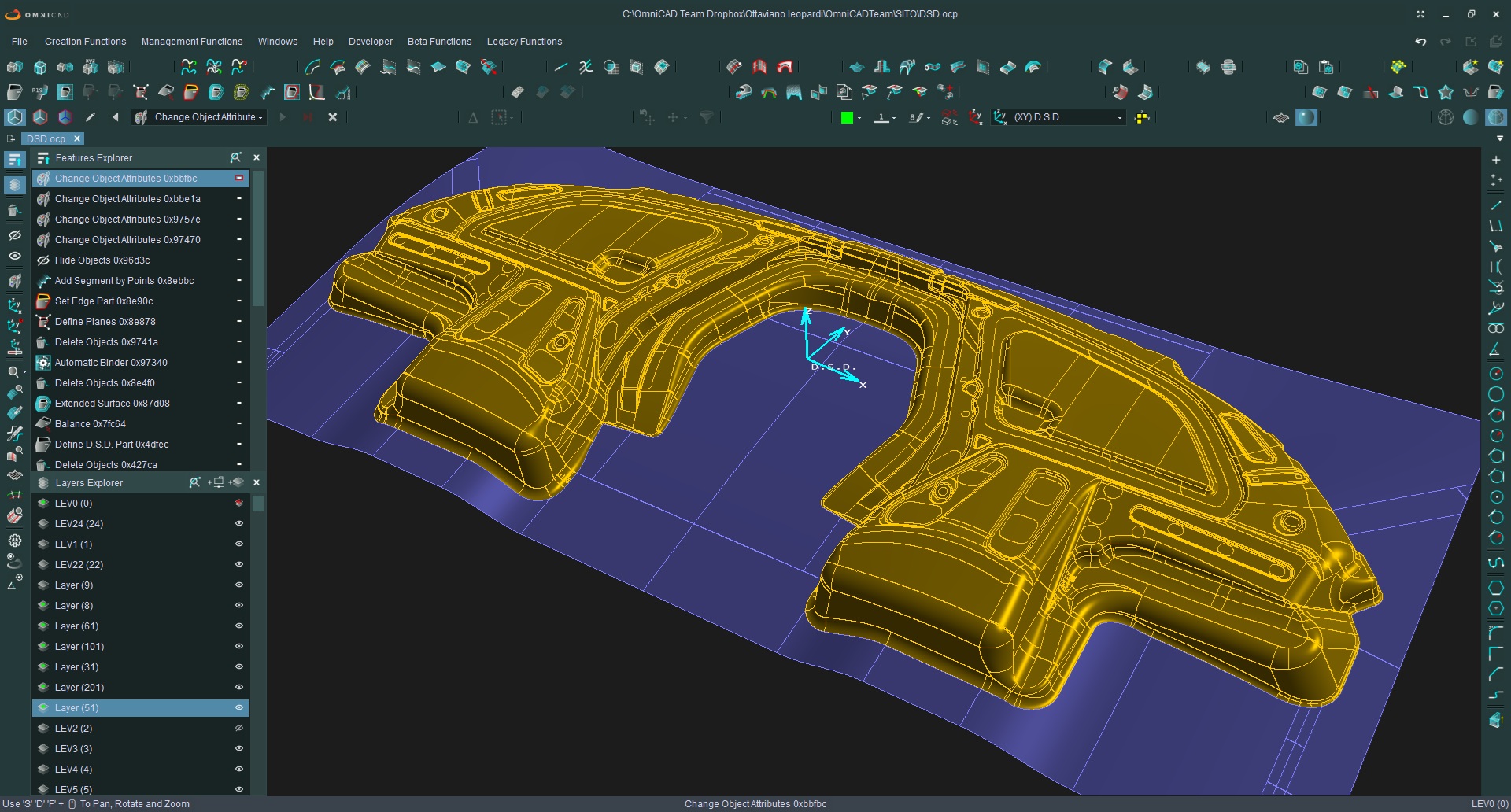 Die Surface Designer
